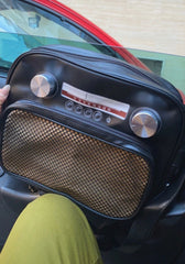 BO22 Borsa Radio Unisex in Ecopelle con Tracolla