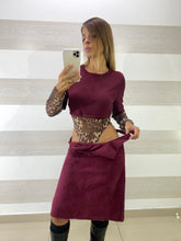 Body Darlene Tessuto e Tulle Maculato