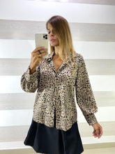 Camicia Faye Ghepardata con Punti Luce