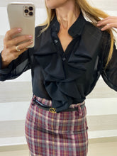 Camicia Marla Semitrasparente con Ruches