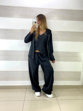 Coordinato Abbey PantaPalazzo e Giacchina con Cappuccio