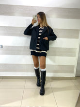 Giacca Maxin in Panno con Tasche Esterne