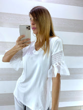 Maglia Aida Maniche in Tulle