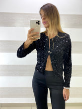 Maglia Giacchino Arlette1 Vellutino con Paillettes