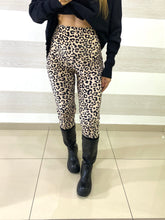 Pantaleggins Cedar in Vellutino Leopardato