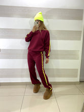 Tuta Cathy con Riga Laterale Verde Fluo