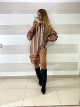 Vestito Camicia Althea Satin Fantasia Catene