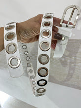 Cintura Kara1 Eco Pelle con Occhielli