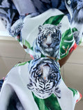 Abitino Maxi Camicia Tisbia con Tigre