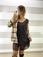 Abito Sheena in Panno a Quadroni con Abitino