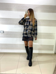 Abito Sheena in Panno a Quadroni con Abitino