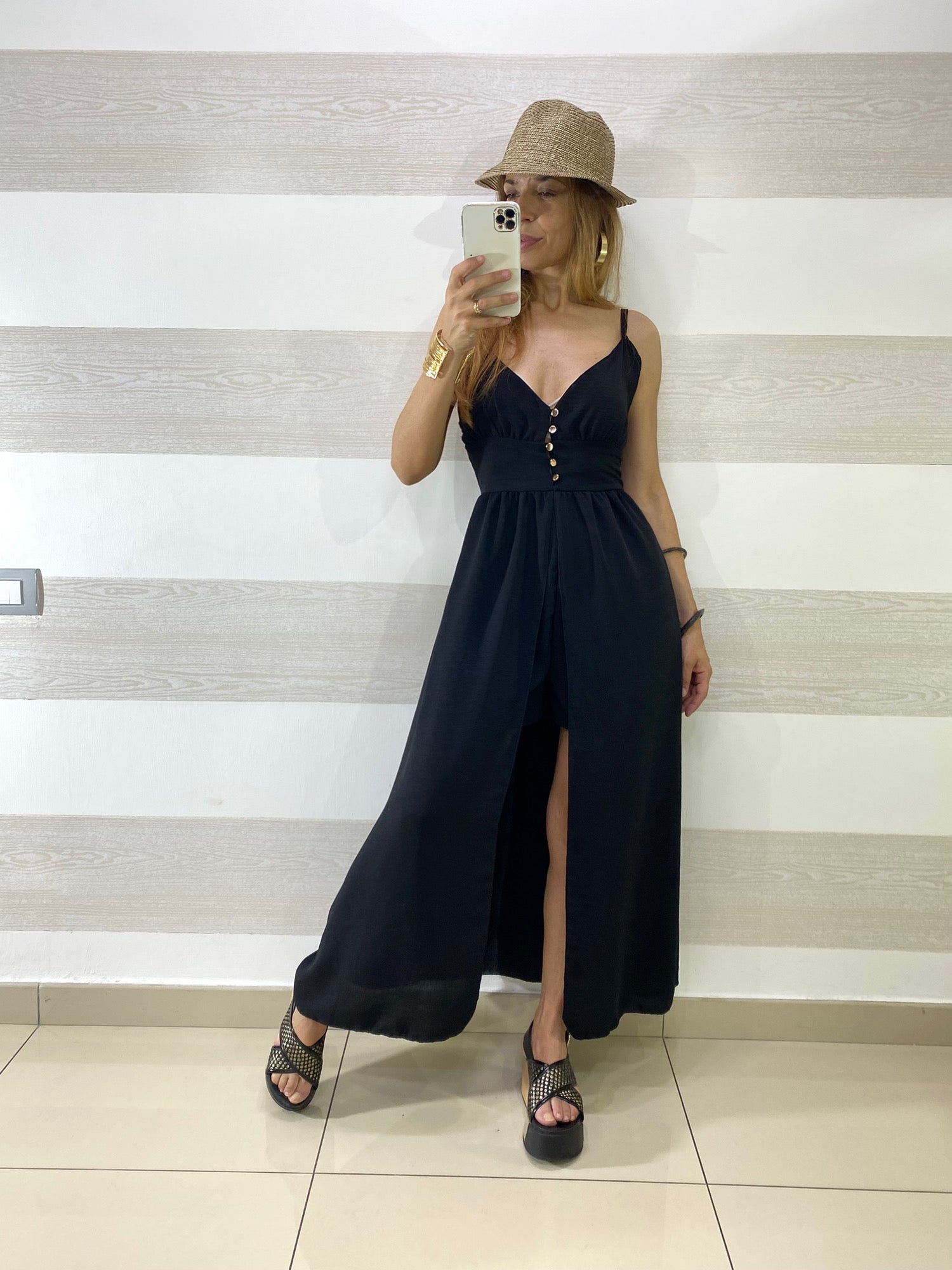 Abito Tutina Niva con Spacco