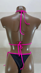 Bikini Cadence Triangolini con Fiore e Brasiliana