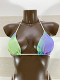 Bikini Ecate Coordset 3 Pezzi Verde Lilla