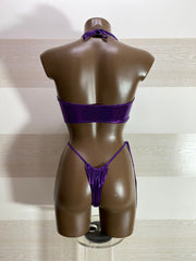Bikini Ethel Metallic Coppe Push Viola