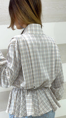Blusa Lorie Modello a Camicia con Balza