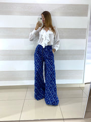 Camicia Dalila1 Semitrasparente con Ruches
