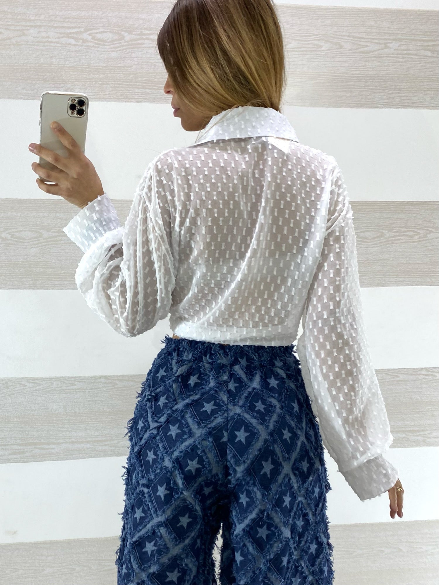 Camicia Dalila Semitrasparente
