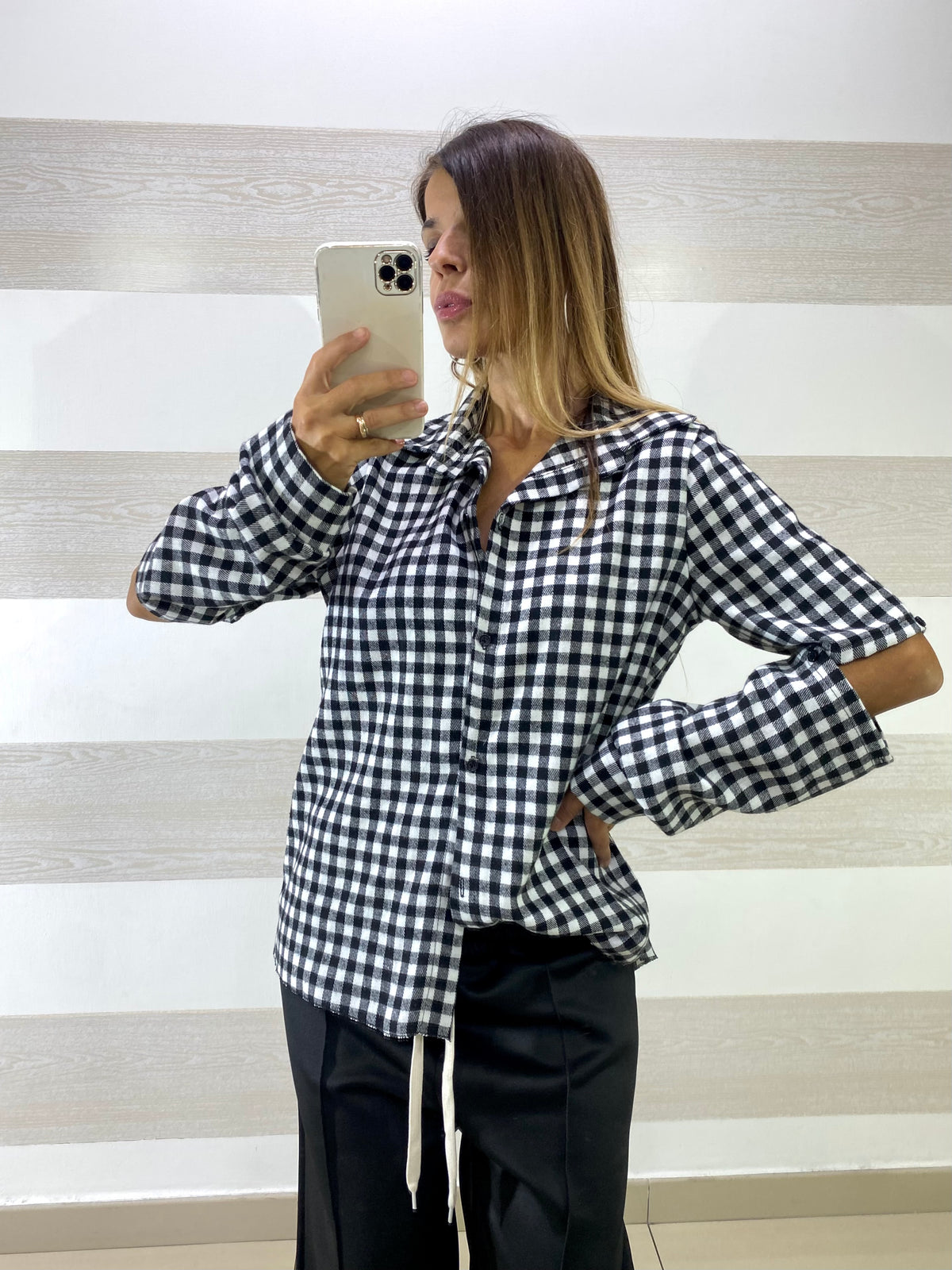 Camicia Yvette con Maniche Removibili