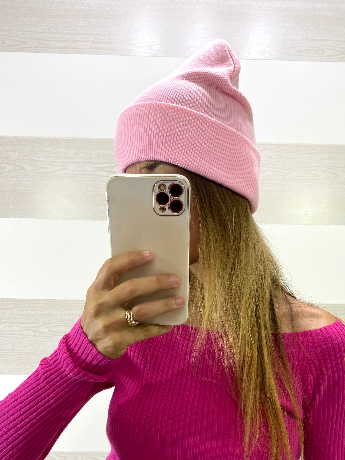 Cappellino Carissa con Risvolto