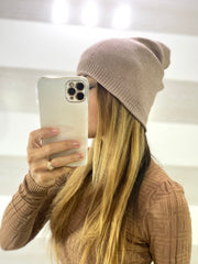 Cappellino Maggie Berretto Lungo Morbido e Caldo