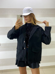 Cappottino Benita Over in Panno