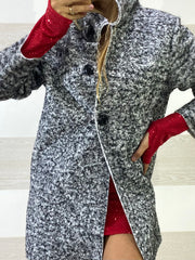 Cappottino Cybill Lana Cotta Effetto Boucle