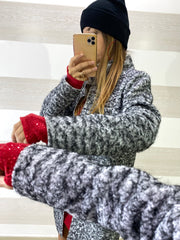 Cappottino Cybill Lana Cotta Effetto Boucle