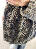 Cappottino Karissa Eco Fur Leopardato