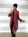 Cappottino Lynna in Panno Fantasia Tartan