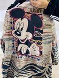 Cappotto Joanne Zebrato con Mickey Mouse