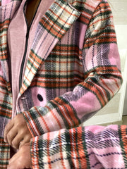 Cappotto Kelly in Panno a Quadroni