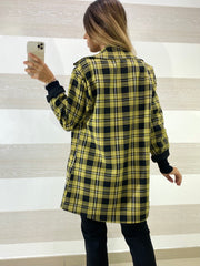 Cappotto Nellie Tartan a Quadroni