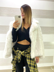 Cappotto Nellie Tartan a Quadroni