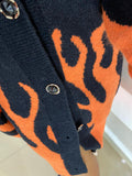 Cardigan Liane Caldo e Morbido Fire