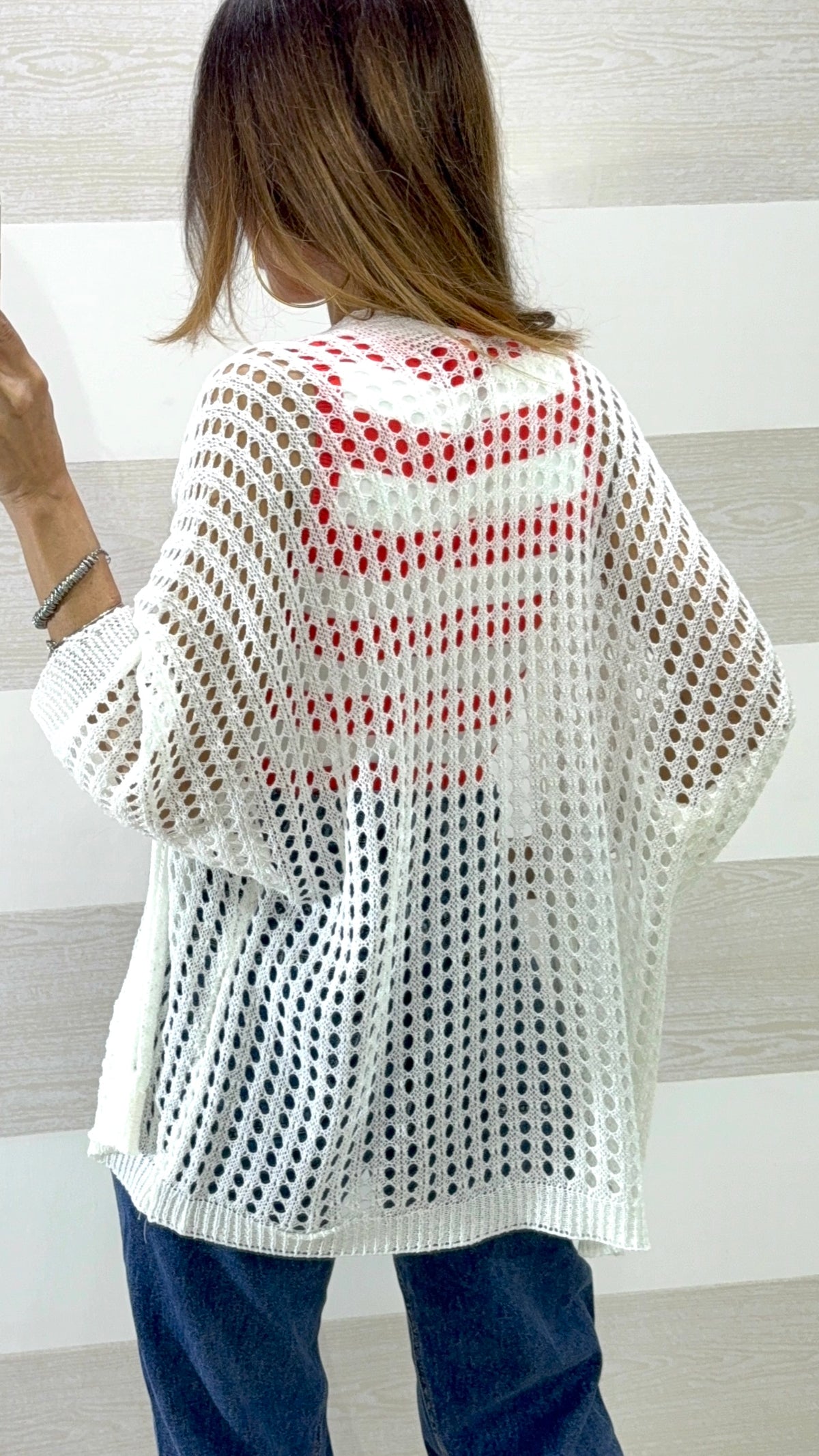 Cardigan Tasmin Giacchina Traforata