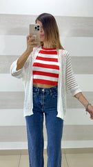 Cardigan Tasmin Giacchina Traforata