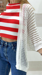 Cardigan Tasmin Giacchina Traforata
