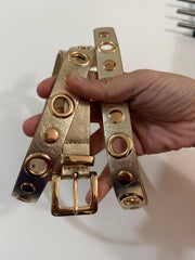 Cintura Kara1 Eco Pelle con Occhielli