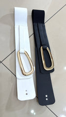 Cinturone Alyx Eco Pelle e Elastico con Fibbie Oro