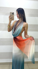 Coordinato Abilene Gonna e Top in Tulle Foderato