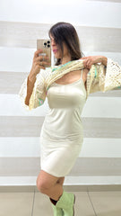Coordinato Aura Vestito e Maglia Traforata