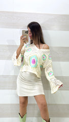 Coordinato Aura Vestito e Maglia Traforata