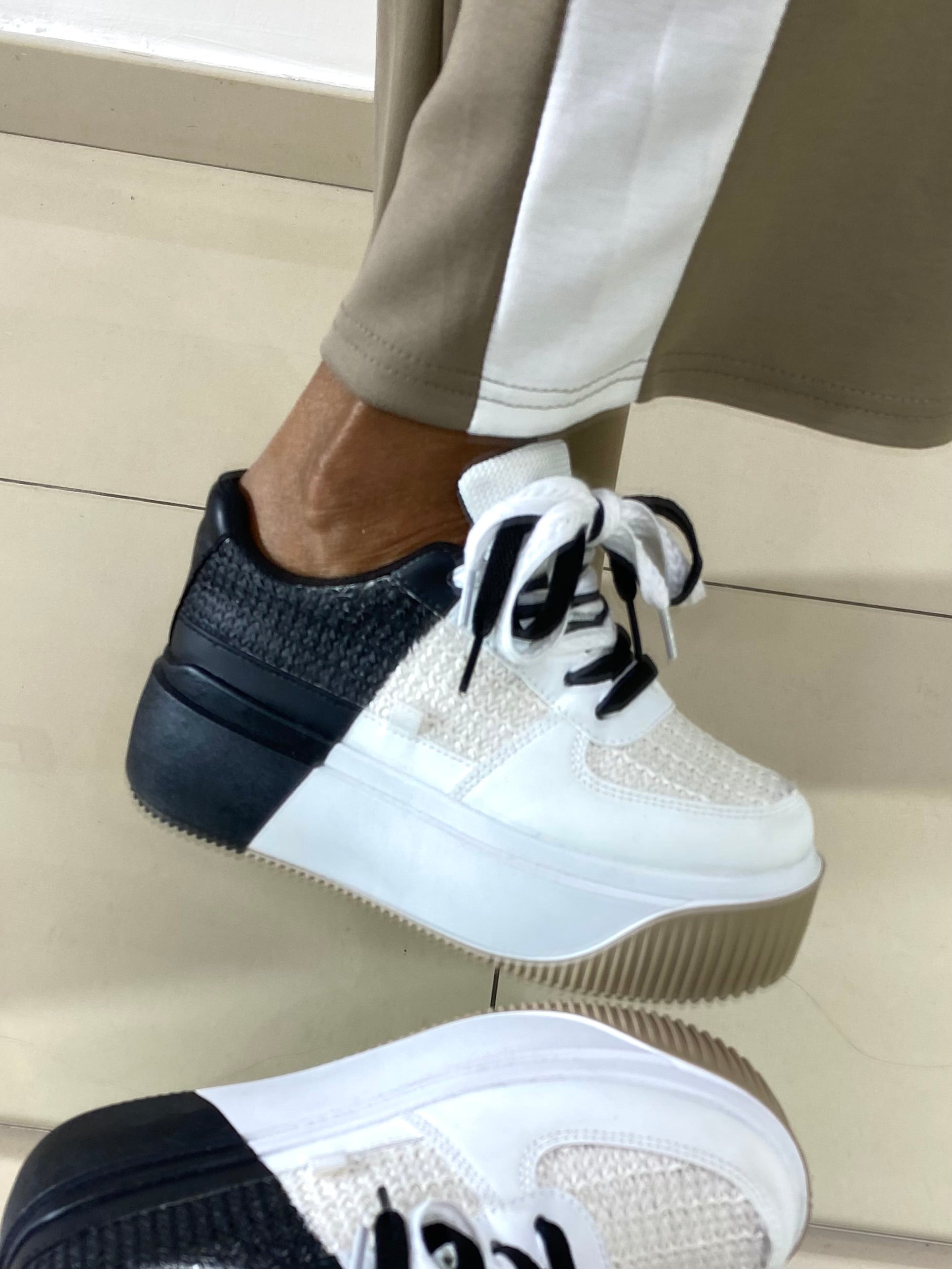 Coordinato Camille PantaPalazzo e Felpina con Zip
