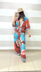 Coordinato Costance Satin Giacca Kimono