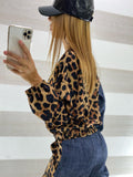 Coordinato Daria Completo Jeans Animalier con Bande