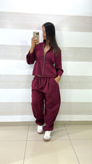 Coordinato Donella PantaBalloon e Giacca con Zip