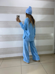 Coordinato Harmony in Vellutino a Costine