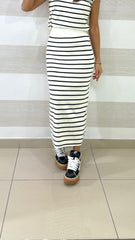 Coordinato June Gonna e Maglia a Righe