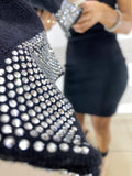 Coordinato Kae Abito e Maglia con Strass